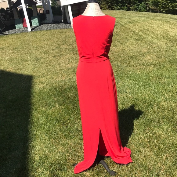 Calvin Klein red long dress - Picture 5 of 7
